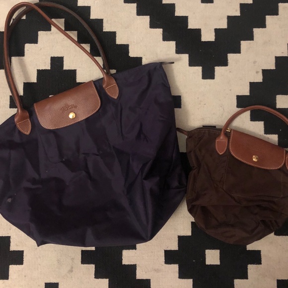 Longchamp Handbags - Medium Longchamp Pliage in purple